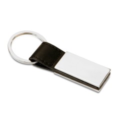 Porte-clés en métal rectangulaire "RECTANGLO"