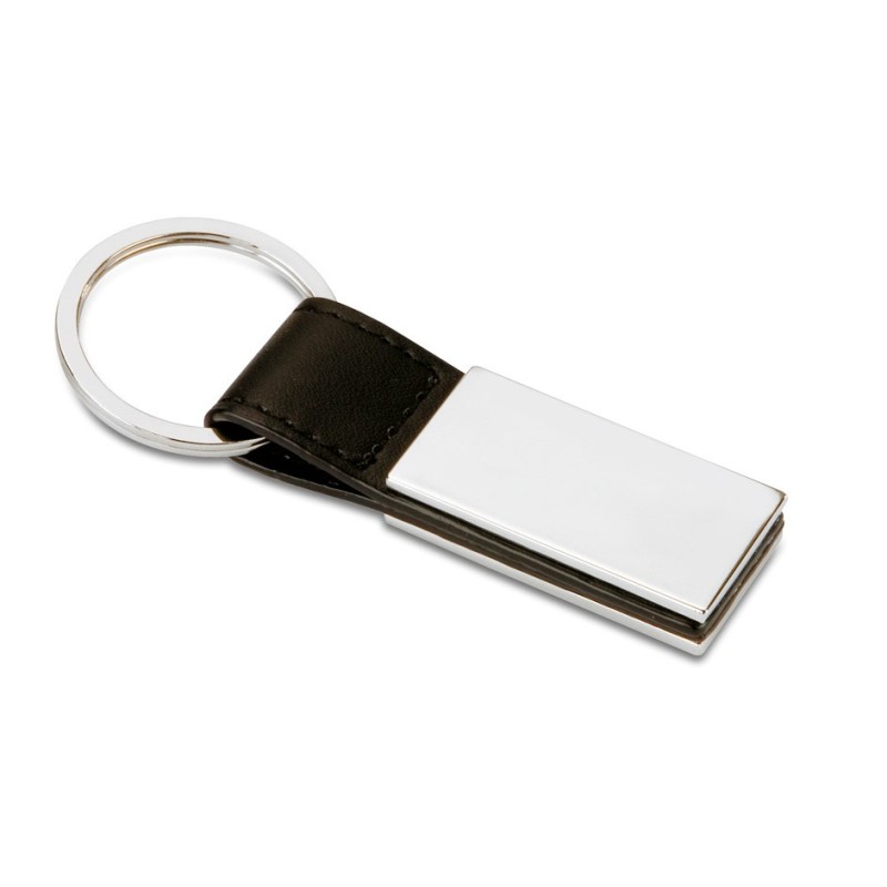 Porte-clés en métal rectangulaire "RECTANGLO" Porte-clés en métal rectangulaire "RECTANGLO"