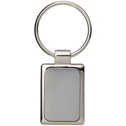 Porte-clés publicitaire  métallique rectangulaire "SEGIO"