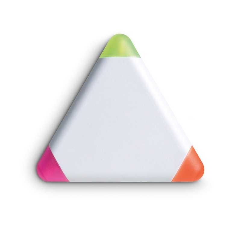 Set de 3 surligneurs avec support triangulaire TRIANGULO