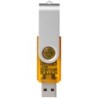 Clé USB publicitaire rotative translucide
