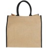 Grand sac shopping personnalisable en toile de jute HARRY
