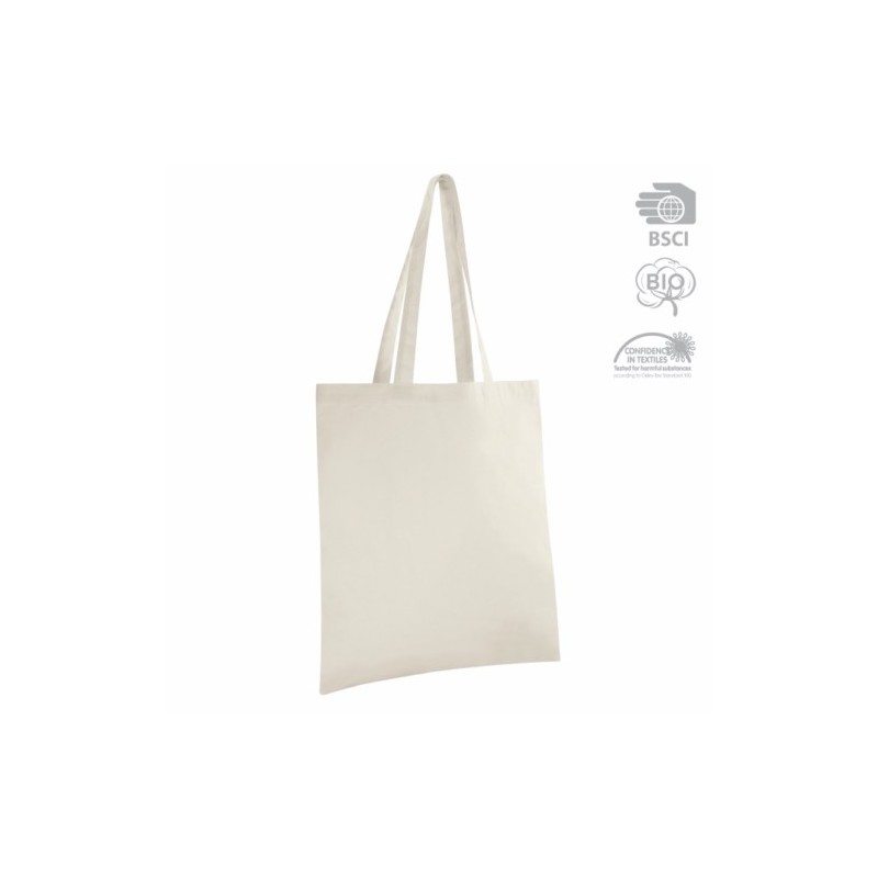 Sac shopping  - Tote bag personnalisé en coton bio BIO TRENDY