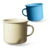 Mug vintage bosselé 280 ml en fabrication européenne "ALFRED couleur"