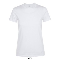 Tee-shirt publicitaire blanc coupe femme REGENT