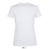 Tee-shirt publicitaire blanc coupe femme REGENT