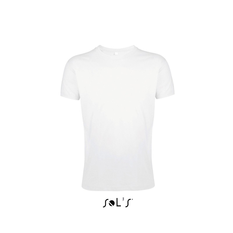 Tee-shirt publicitaire blanc coupe ajustée - REGENT FIT