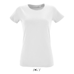 Tee-shirt femme publicitaire blanc REGENT FIT