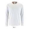 Tee-shirt publicitaire homme manches longues IMPERIAL - Blanc