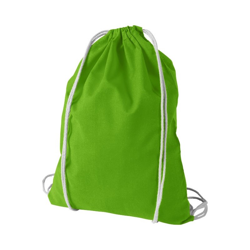 Gym bag personnalisable en coton de couleur OREGON