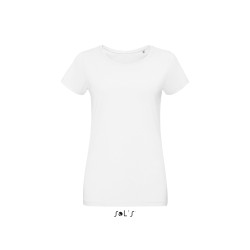 Tee-shirt femme personnalisable en sublimation MARTIN - blanc