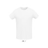 Tee-shirt Homme personnalisable en sublimation.  MARTIN- Blanc