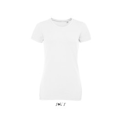 Tee-shirt publicitaire femme blanc MILLENIUM
