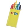 Boite de 6 mini crayons gras personnalisable TUNE