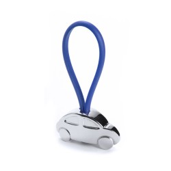 Porte-clés métal personnalisable en forme de voiture "RIZET"
