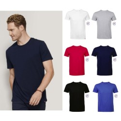 Tee-shirt publicitaire homme fabriqué en France LEON - 5 coloris