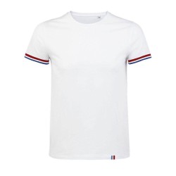 Tee-shirt Homme publicitaire RAINBOW - Coloris : blanc