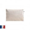 Trousse en coton bio publicitaire fabriquée en France LEONTINE