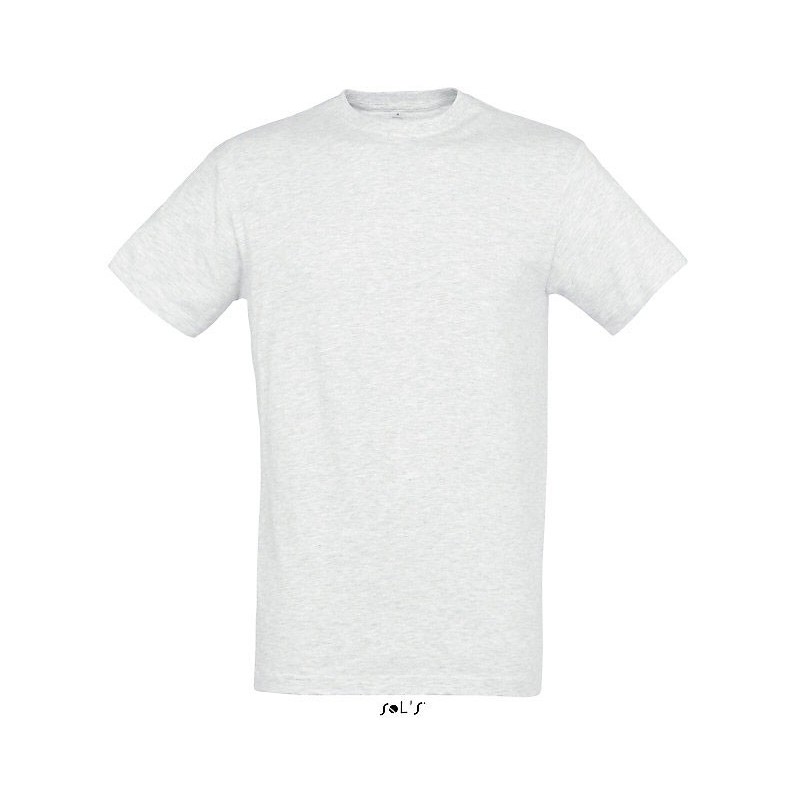 Tee-shirt mixte publicitaire blanc en coton 150 grammes "REGENT"
