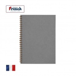 Cahier à spirale publicitaire fabriqué en France - "MEMENTO"