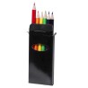 Boite de 6 mini crayons de couleur personnalisable "GARTEN"