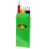 Boite de 6 mini crayons de couleur personnalisable "GARTEN"