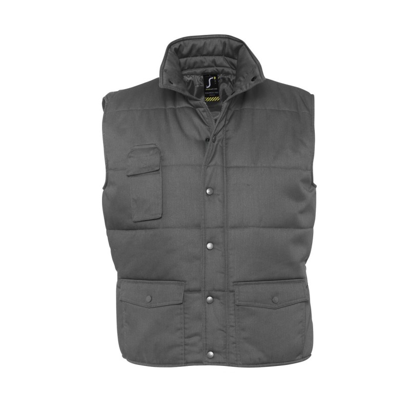 Bodywarmer matelassé homme personnalisable "WARM"