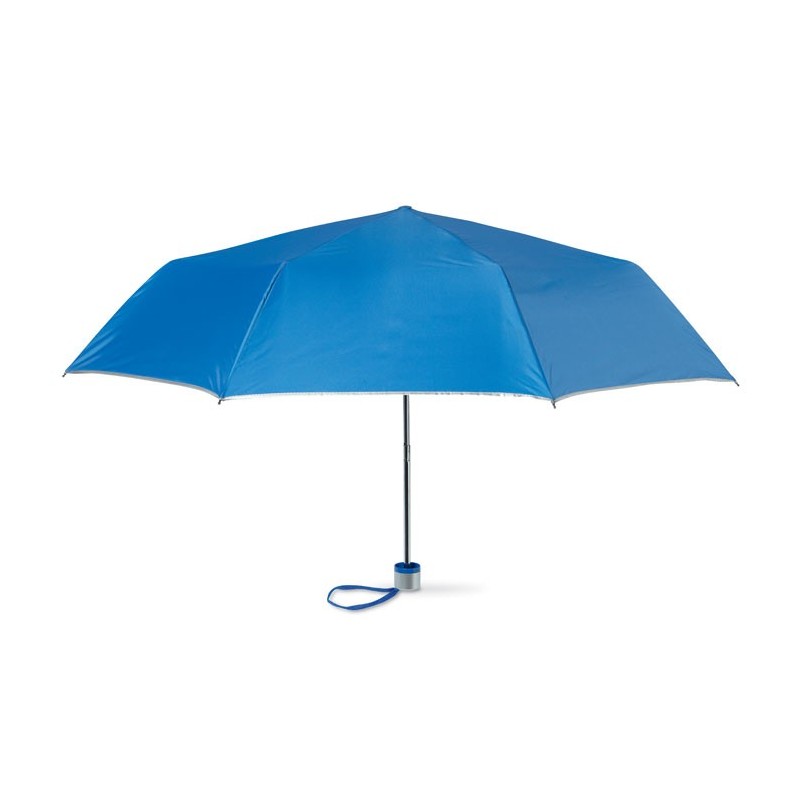 Parapluie publicitaire pliable avec doublure argent CARDIF