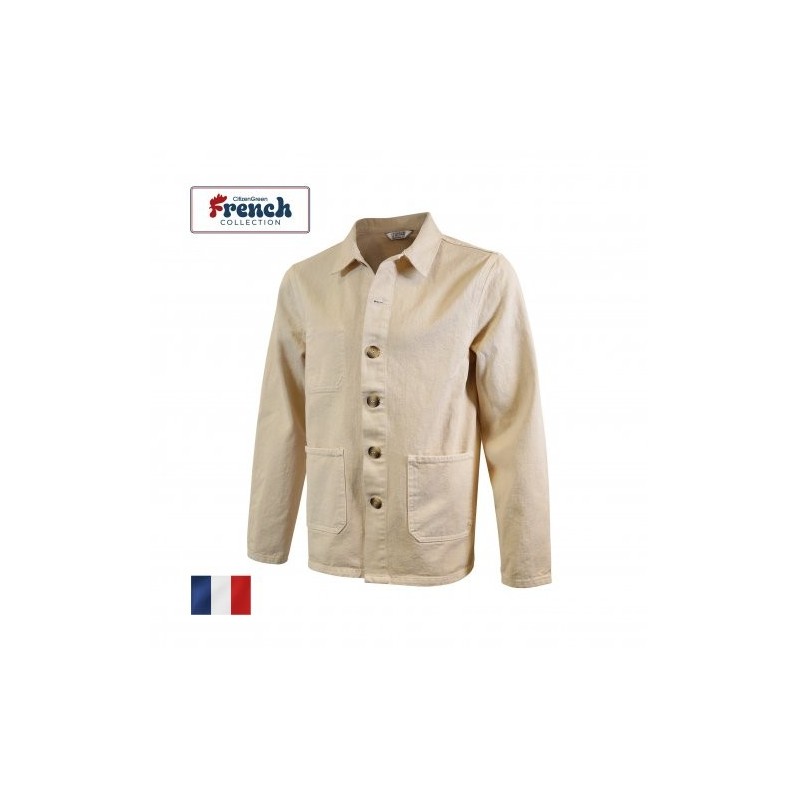 Veste worker personnalisable - Fabrication française - MARIUS