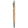 2-en-1 : stylo bille et stylet en bambou -  BYRON