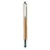 2-en-1 : stylo bille et stylet en bambou -  BYRON