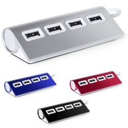 Hub aluminium 4 ports USB personnalisable "WEEPER"