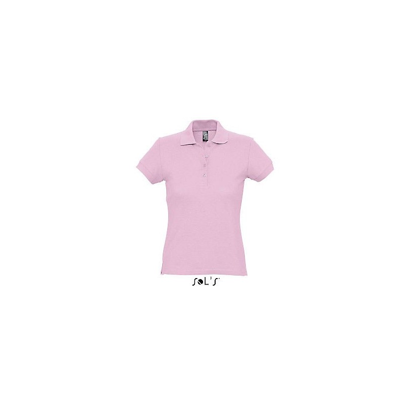 Polo publicitaire femme - 21 coloris. "PASSION"