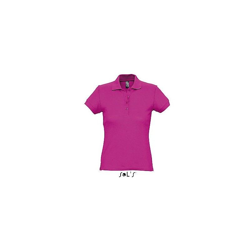 Polo publicitaire femme - 21 coloris. "PASSION"