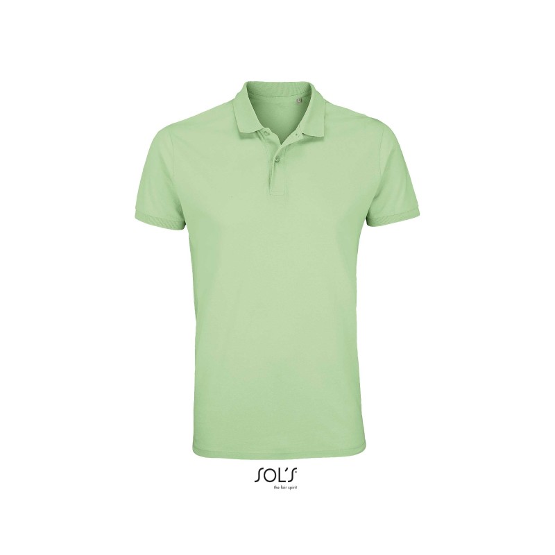 Polo publicitaire homme en coton biologique PLANET - 16 coloris