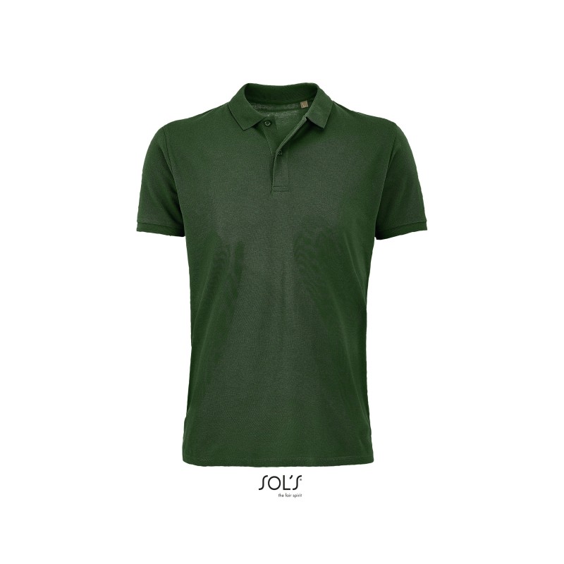 Polo publicitaire homme en coton biologique PLANET - 16 coloris