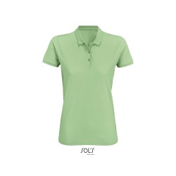 Polo publicitaire femme en coton biologique  - 7 coloris. PLANET