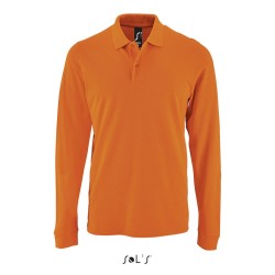 Polo publicitaire manches longues homme - 12 coloris. PERFECT LSL