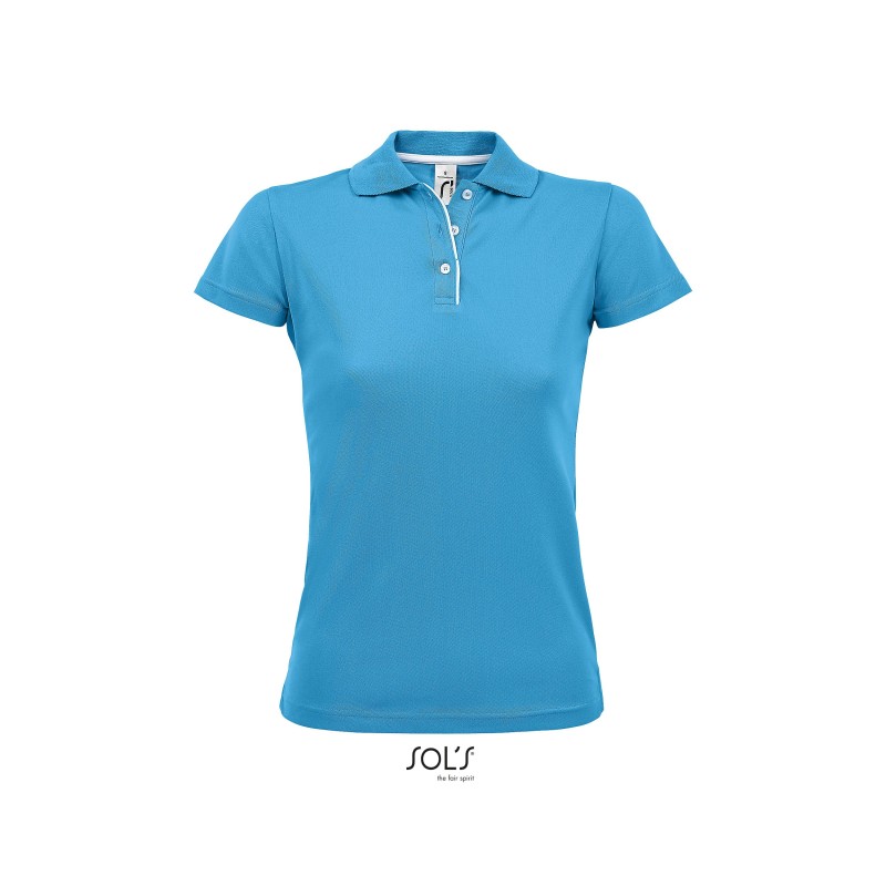 Polo publicitaire de sport couleur pour femme PERFORMER