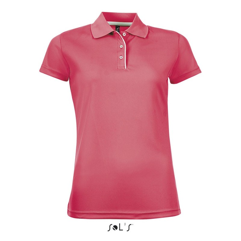 Polo publicitaire de sport couleur pour femme PERFORMER