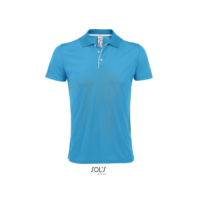 Polo publicitaire de sport couleur pour Homme "PERFORMER"