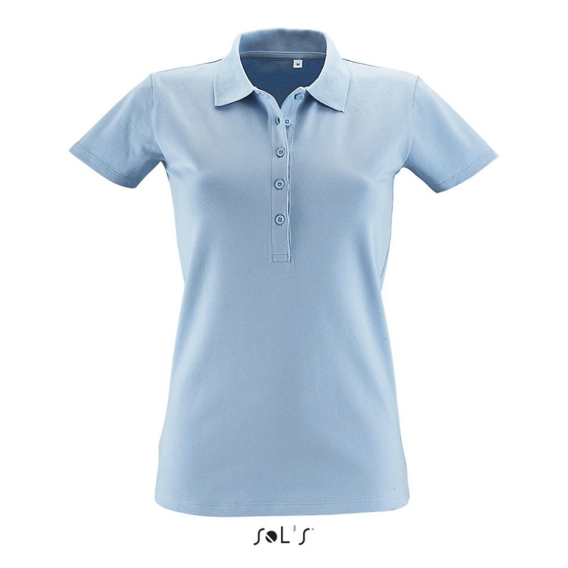 Polo publicitaire femme en coton élasthanne PHOENIX