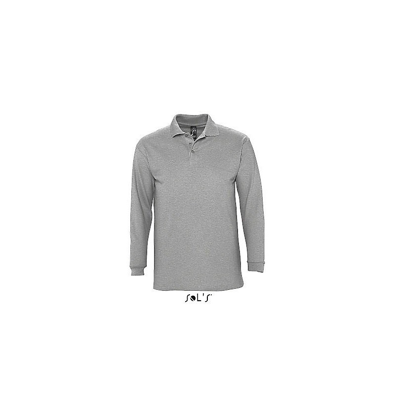 Polo publicitaire homme manche longues WINTER II