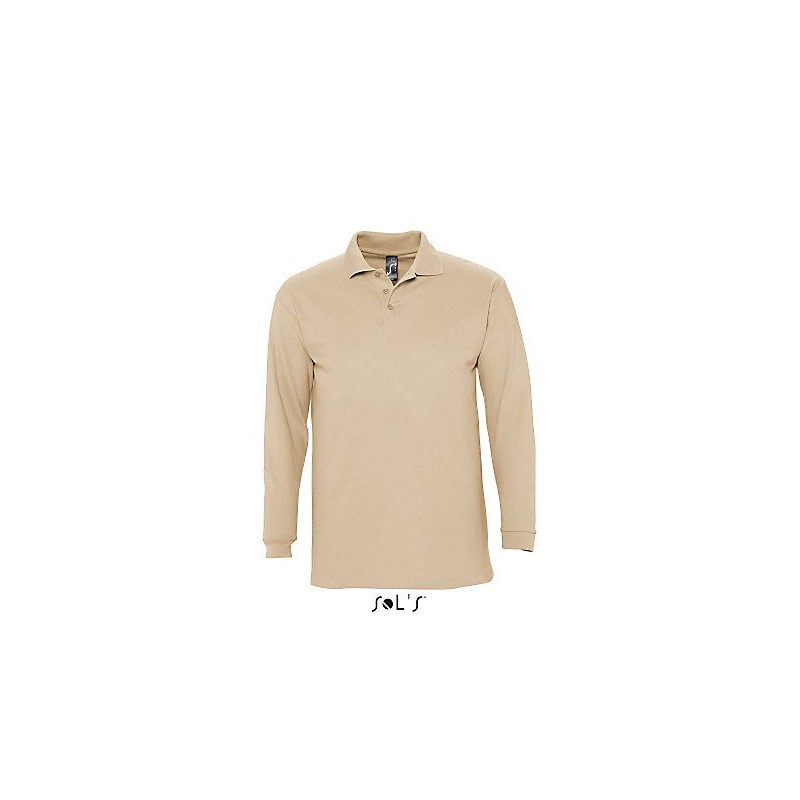 Polo publicitaire homme manche longues WINTER II