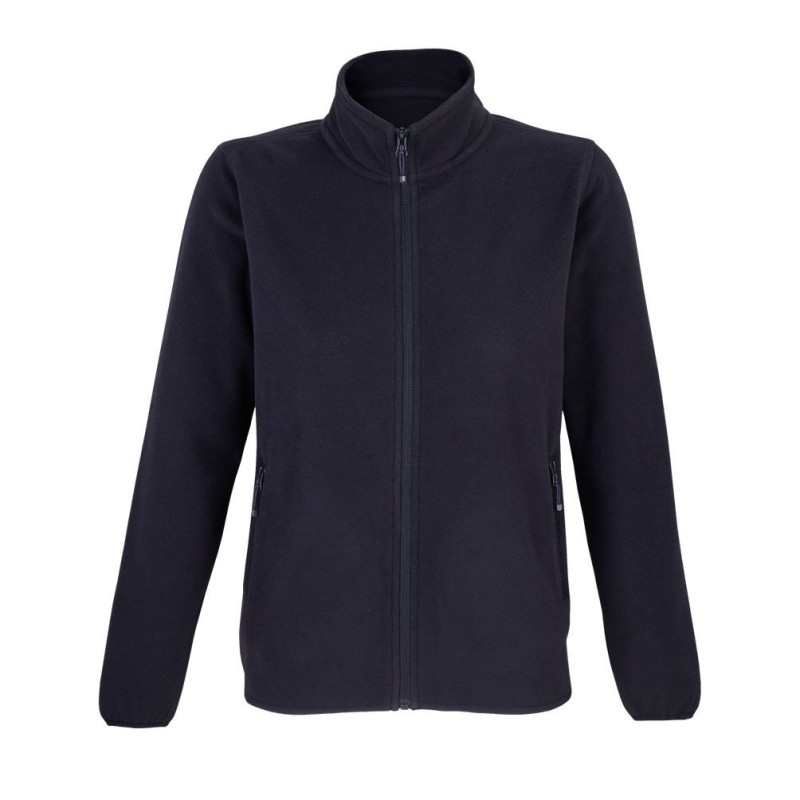 Veste polaire recyclée zippée femme personnalisable "FACTOR" Veste polaire recyclée zippée femme personnalisable "FACTOR"