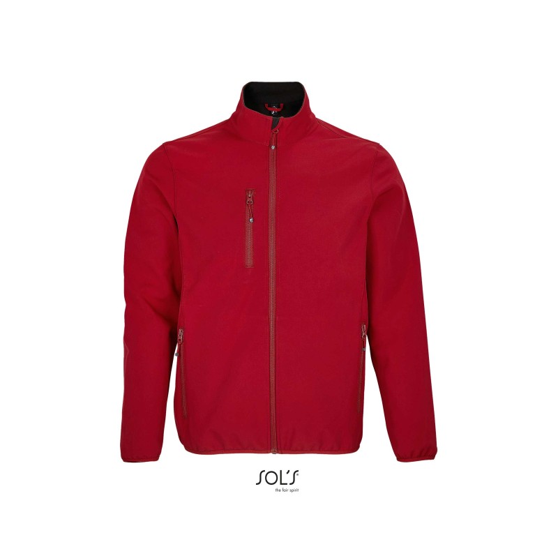 Veste Homme en Softshell recyclé personnalisable "FALCON"