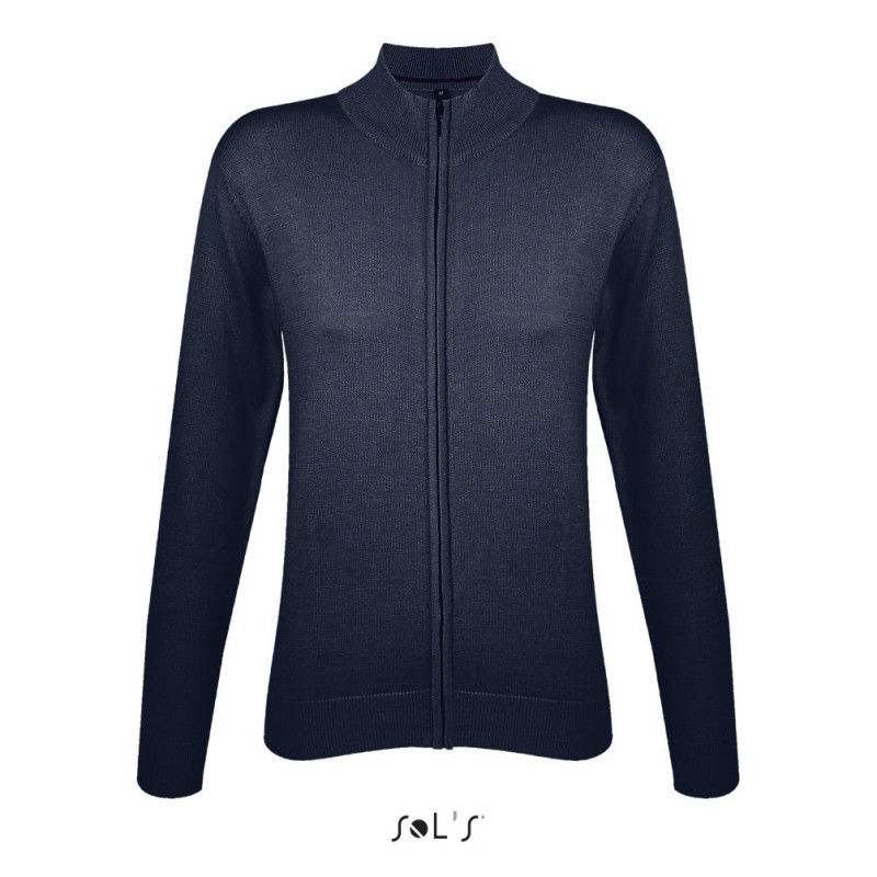 Gilet zippé femme personnalisable - 3 coloris. "GORDON"