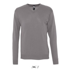 Pull homme col V personnalisable  - 4 coloris. GALAXY