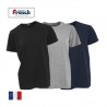 Tee-shirt femme couleur coton bio de fabrication française - LUCIENNE