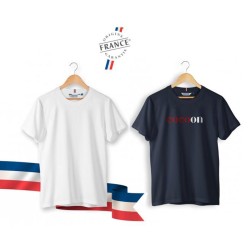Tee-shirt publicitaire mixte 240g - Fabriqué en France - "ALPHONSE"